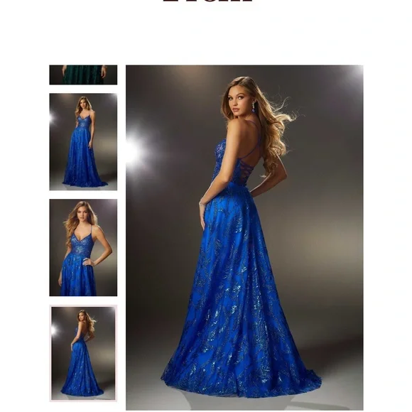 MORILEE PROM DRESS #48007 - Picture 3 of 4